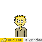 Een blije jongen.